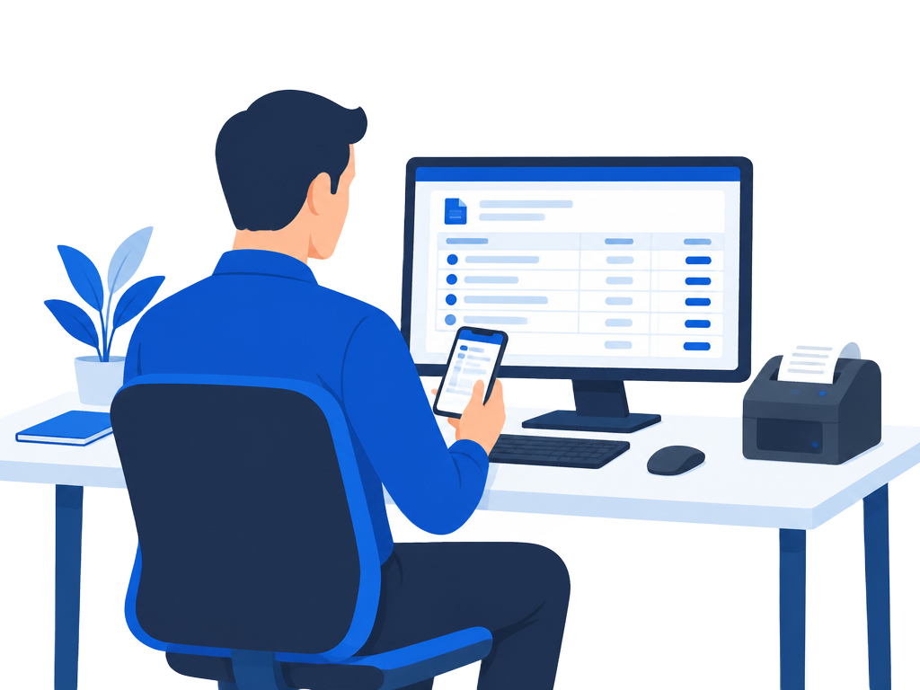 A.n Online automated billing workspace
